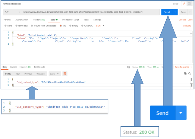 Content-type updated successfully