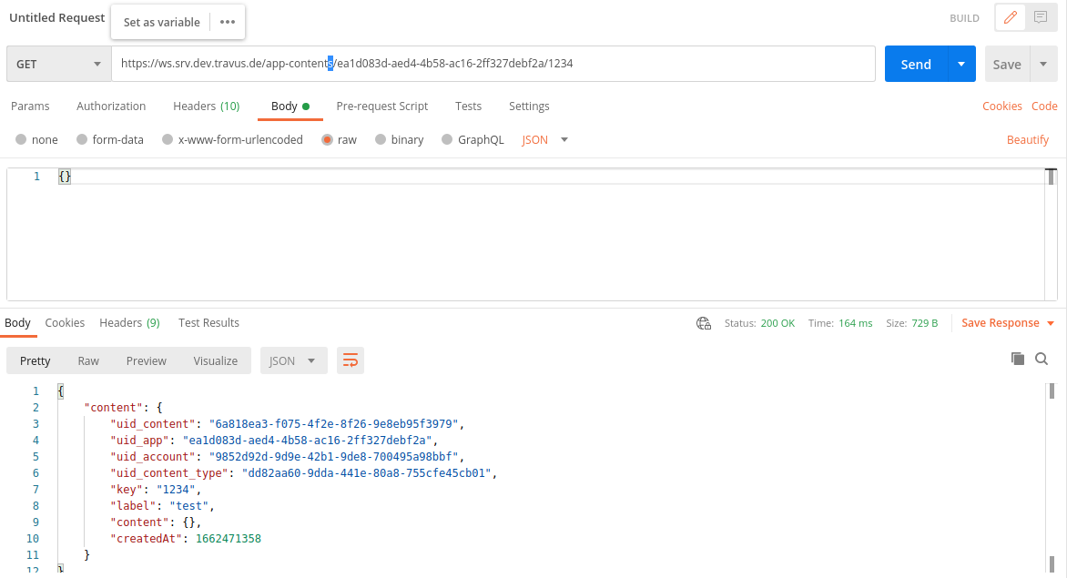 List the last created content-type in app